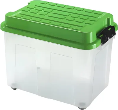 Obrázok produktu pre Box s vekom 75 l s kolieskami Kubrik 1655