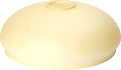 Immagine prodotto di Vetro di ricambio Ø 260mm apertura per attacco E27 (42mm) vetro lampada 26x11cm champagne beige opaco