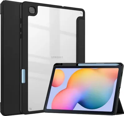 Produktbild von Bizon Case Tab Clear Matte für Galaxy Tab S6 Lite 2024/2022/2020, schwarz