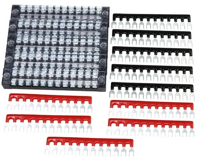 Schraubklemmenleiste 12-polig 600V 15A 5er-Pack