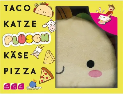 Obrázek produktu pro Asmodee Taco Cat Plyšová sýrová pizza