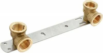 Produktbild von Aqbau® Montageeinheit Wandscheibe Deckenwinkel 1/2" x 1/2" / Abstand 150 mm