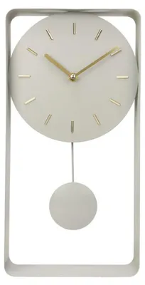 Image de SensaHome - Horloge murale Kopenhague - Pendule moderne de style nordique. Design scandinave - Horloge moderne - Diamètre 20 cm - Gris