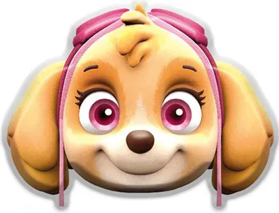 Immagine prodotto di Cuscino sagomato Paw Patrol Skye Cuscino coccoloso per bambini 35x27 cm Poliestere