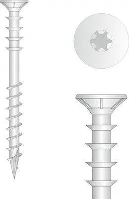 Produktbild von DMX - Distanzschrauben Abstandsschrauben Justierschrauben 6mm TORX - Großpack