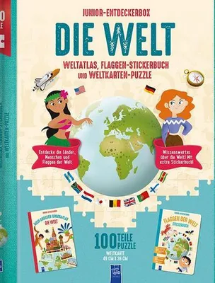 Produktbild von Junior-Entdeckerbox - Die Welt