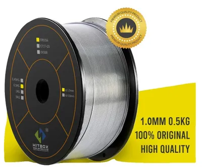 Productafbeelding van MIG-lasdraad, aluminiumlegering, diameter 1,0 mm, 0,5 kg, 1,0 mm