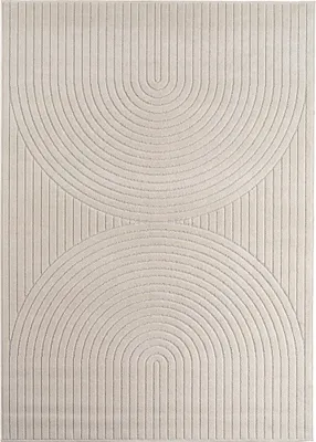 Imagen del producto de Nova Uro alfombra pelo corto rectangular 120x170cm crema