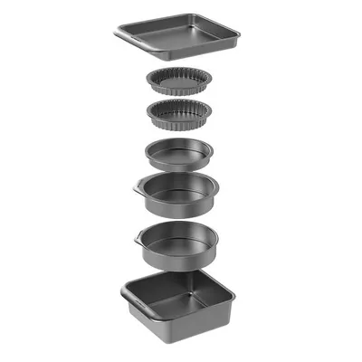 Image de Set de cuisson et de pâtisserie empilable Smart Space de MasterClass (7 pièces)