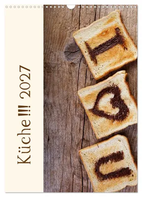 Produktbild von Küche 2027 (Wandkalender 2027 DIN A3 hoch), CALVENDO Monatskalender