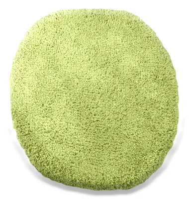Produktbild von Kinzler hochwertiger Mikrofaser-WC-Deckelbezug mit Gummizug, 47 x 50 cm, Farbe Apfelgrün