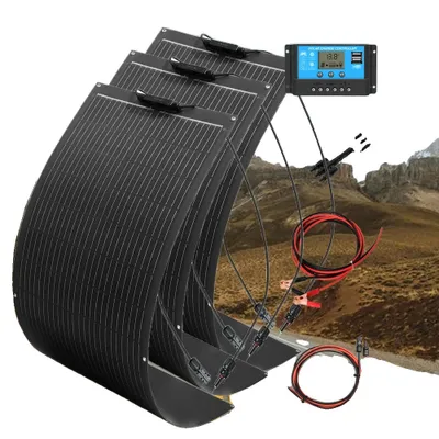 Obrázok produktu pre Flexibilný solárny panel 100 W, ultraľahký, vysoká účinnosť 24 %, 100 W (na modul)