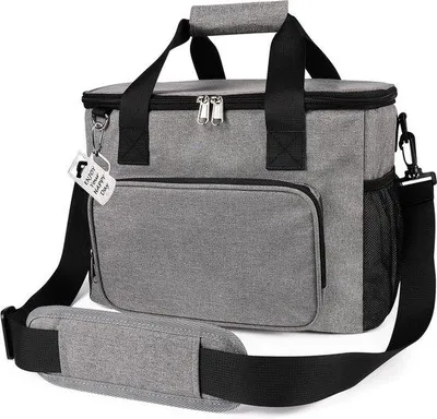Produktbild von Famanu Kühltasche 30 Liter mit Flaschenöffner - Picknicktasche für Strand und Reisen