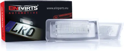 Obrázok produktu pre EINPARTS EP84 osvetlenie evidenčného čísla pre AUDI TT Coupe (8N3) TT Roadster (8N9)