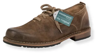 Produktbild von Stockerpoint Herren Marvin Haferlschuh, hellbraun gespeckt, 41