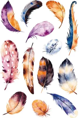 Image de Herma MAGIC autocollants plumes, Jewel