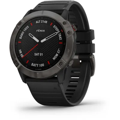 Produktbild von Garmin fēnix 6X Pro Sapphire, 3,56 cm (1.4"), 32 GB, WLAN, GPS, 93 g