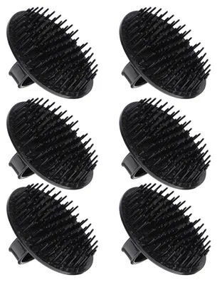 Produktbild von Set aus 6 Shampoo-Bürsten für Kopfhautmassagen