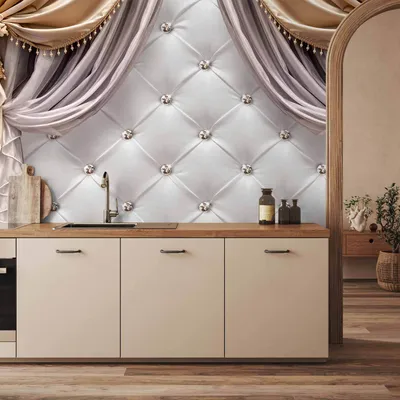 Produktbild von Vlies Fototapete - Curtain of Luxury 350x245 cm Muster f-C-0086-a-a
