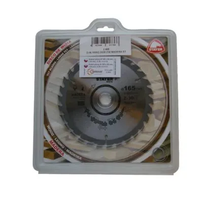 Obrázok produktu pre Pilový kotúč, Ø 165 x 20 mm, r. 16 mm, Z-30, STAYER