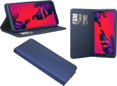 Obrázek produktu pro Pouzdro na mobilní telefon Huawei P20 Pro kapesní flipové pouzdro na smartphone ochranné pouzdro modré