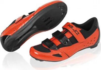Produktbild von XLC Road-Shoes CB-R04 rot/schwarz Gr. 43