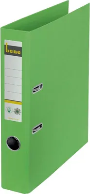 Produktbild von Bene Ordner Rückenbreite 5.2 cm DIN A4 Karton grün