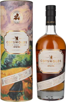 Image de Cotswolds GOLDEN WOLD The Harvest Series Batch 01/2022 52,5% Vol. 0,7l en boîte cadeau