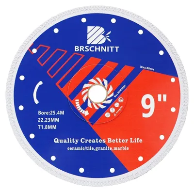 Produktbild von Diamant Trennscheibe 230mm für Fliesen, Granit, Keramik, Porzellan