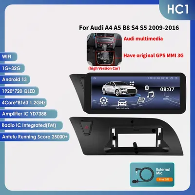 Produktbild von Autoradio mit Android 13 und GPS-Navigation für Multimedia-Anwendungen