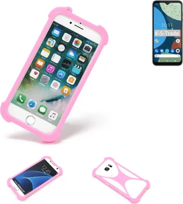 Produktbild von K-S-Trade Handy Hülle kompatibel mit Fairphone 4 Schutz Hülle Bumper Silikon Schutz Hülle Cover Case Silikoncase Silikonbumper TPU Softcase