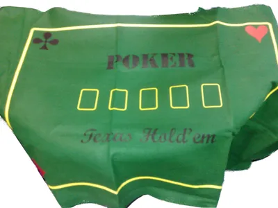 Produktbild von HOT Games Pokerkleed Texas Hold'em g.vilt 180x90cm