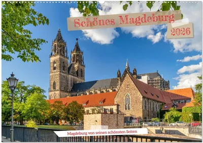 Produktbild von Schönes Magdeburg (Wandkalender 2026 DIN A2 quer), CALVENDO Monatskalender