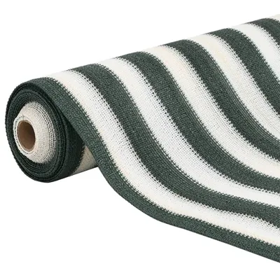 Produktbild von Möbel Balkonsichtschutz - Grün - CLORIS Zaunblende Grün und Weiß 1,8x10 m HDPE 75 g/m²,1.77 Kg - 848534