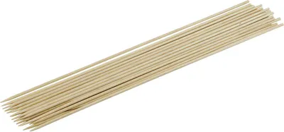 Image de Lot de 25 pics à brochettes en bois de 30 cm Fackelmann Single Use