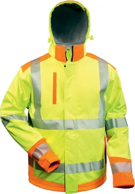 Obrázok produktu pre elysee® unisex bunda s vysokou viditeľnosťou RICKMER žltá, oranžová veľkosť M