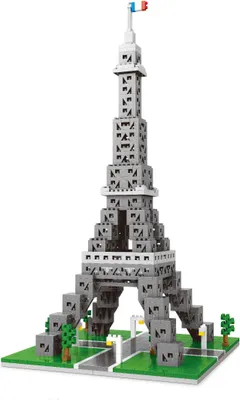 Produktbild von Eiffelturm Paris Modell LNO Micro-Bricks Bausteine