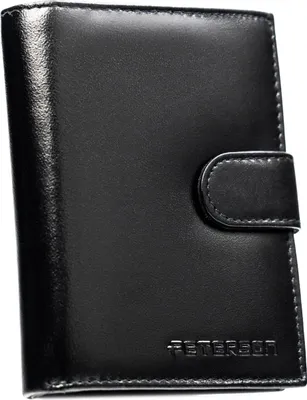 Produktbild von Peterson Portemonnaie aus Leder für Männer Imful schwarz One size