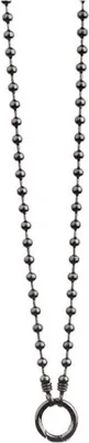 Produktbild von AnhängerKette 80 cm - Edelstahl - Kugel - grau
