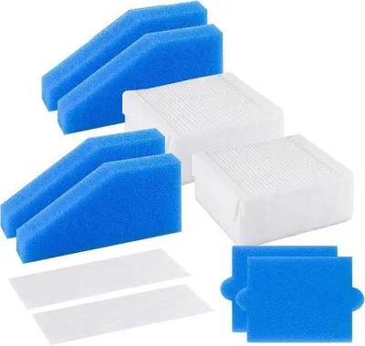Obrázek produktu pro Dvoudílná sada filtrů, kompletní 5dílná sada pro vysavače řady Thomas Aqua+, náhrada za sadu filtrů Thomas 99 (číslo dílu 787241), náhradní díl obsahuje 5 filtrů (2 kusy)
