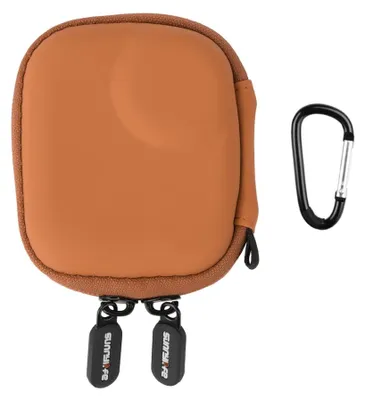 Image de Mini sac de transport portable en EVA pour accessoires de la caméra DJI Osmo Nano, couleur orange
