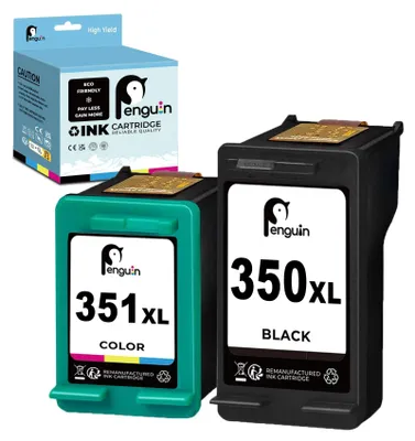 Imagen del producto de Solidchoice: Cartuchos de tinta de reemplazo para impresoras HP, en negro y a color