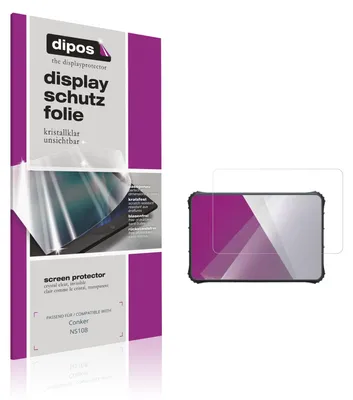 Produktbild von 2x Schutzfolie für Conker NS108 klar Displayschutzfolie Folie Display Schutz dipos