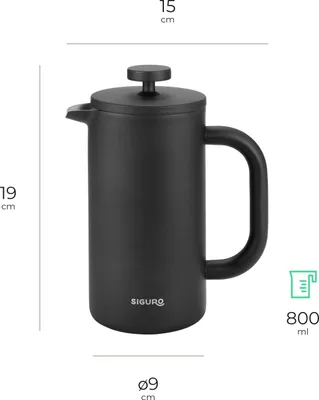 Image de Siguro French press Elite Brew, 700 ml