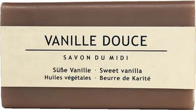 Produktbild von Savon du Midi Sheabutterseife VANILLA DOUCE (Süße Vanille)