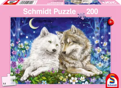 Immagine prodotto di Schmidt Spiele puzzle Amici del lupo 200 pezzi
