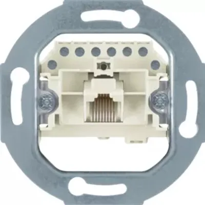Produktbild von Berker 4538, RJ-45, Weiß, 125 V, 1 A, 22 mm, 10 Stück(e)