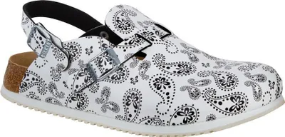 Produktbild von Birkenstock Superlauf Damen Clogs KAY SL Paisley Black White 43