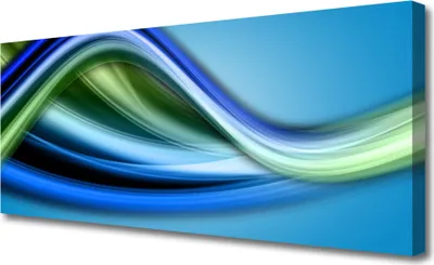 Produktbild von Tulup Leinwand-Bilder 125x50 Wandbild Canvas Kunstdruck Abstraktion Kunst
