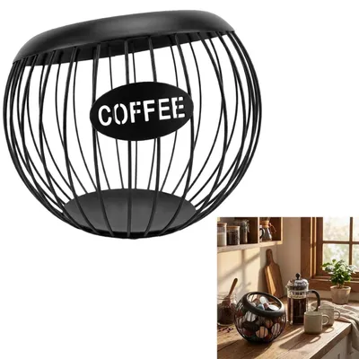 Immagine prodotto di Soluzione di stoccaggio salvaspazio per capsule di caffè, con una capacità di 40 capsule